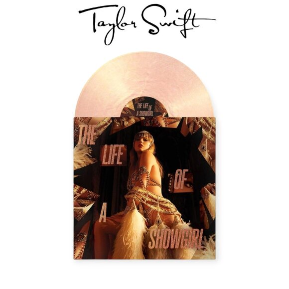 Taylor Swift The Life Of A Showgirl Summertime Spritz Pink Shimmer Vinyl Sealed - Picture 1 of 8